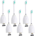 Replacement Electric Toothbrush HeadsCompatible for Philips Sonicare E-Series HX7001 HX7022 HX-7002 HX7002 HX9500 HX9552 HX9553 HX9562(6 PCS)