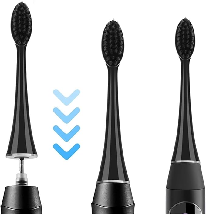 4-20PCS Replacement Electric Toothbrush HeadsCompatible for Burst Seago S9 Adults(20pcs)