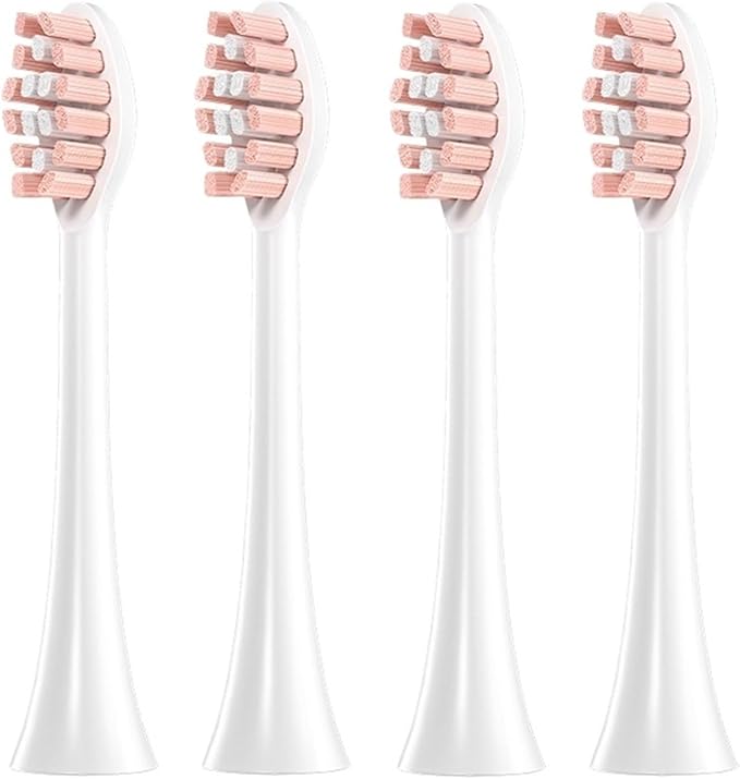 12Pcs Electric Toothbrush Replacement Heads Compatible for FLYCO FT7105/FT7106/FT7108/FT7205 Packaging with Dust Cover(White B)