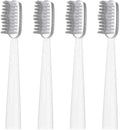 Replacement Toothbrush Heads Compatible for Jianpai JD015 Sonic Electric Soft Bristles Nozzles for Women(4PCS)