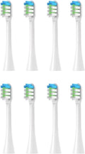 Replacement Toothbrush Heads Compatible for Nandme Nx8000 Sonic Electric Soft Bristle Tooth Brush Head4/8/16PCS(8pcs White)