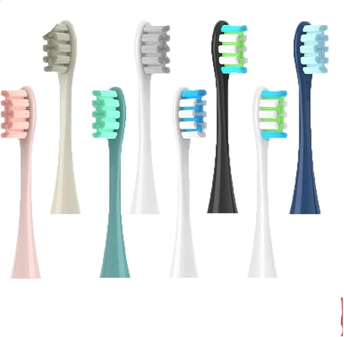 5pcs Replacement Electric Toothbrush Heads Compatible for X PRO / Z1/ F1/ One/Air 2 Sonic(White)