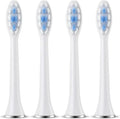 Replacement Toothbrush HeadsCompatible for Revyline RL010 Electric Accessories Nozzles Bristles(4PCS White)