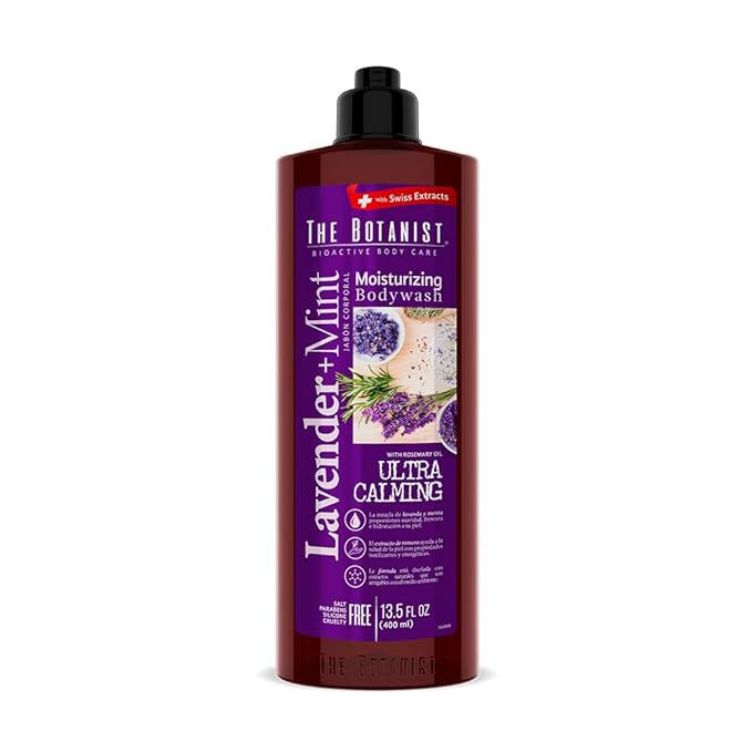 The Botanist Body Wash The Botanist Lavender + Mint 400 Ml Color 1 Ml Pack Of/Paquete De