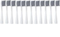12PCS Replacement Brush Heads Compatible for Oclean X/X PRO/ Z1/ F1/ One/Air 2 /SE Sonic Electric Toothbrush Soft Bristle Nozzles(12Gray)