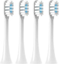 Replacement Toothbrush HeadsCompatible for Xiaomi Mijia T301/T302/T501C Electric(4 pcs White)