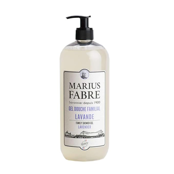 Marius Fabre 1900 Lavender Family Shower Gel 1 L 33.8 Fl Oz