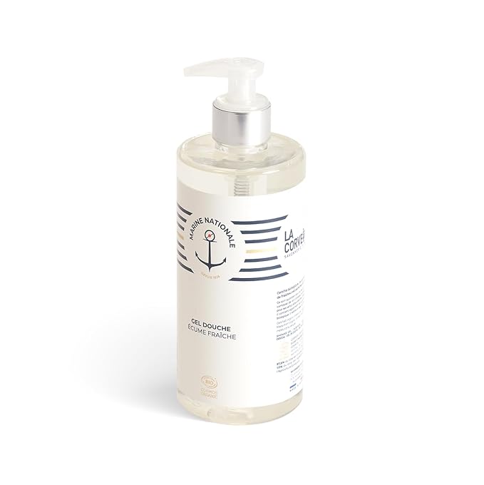La Corvette MARINE NATIONALE shower gel - 500ml - COSMOS ORGANIC - French Navy