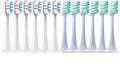 12PCS Compatible for XIAOMI MIJIA T300/T500/T700 Replacement Brush Heads Sonic Electric Tooth Soft Bristle Caps Vacuum Package Nozzles(6WhiteBlue6Green)