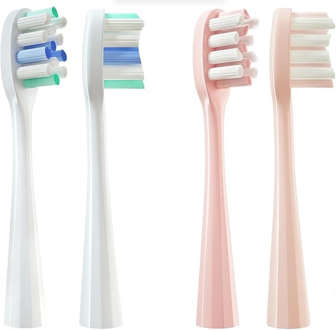 Replacement Toothbrush Heads Compatible for Y1/Y1S/Y1pro/Y3/Y4/Y5/P1/P3/P4/P5/P10/U1/U2/U3/U4/U2S/U3S/F2/F1 Series(16white)