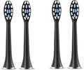 Compatible for SUBORT S7 Brush Heads Electric Toothbrush Accessories Replacement(4 Black Brush Head)
