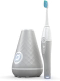 Tao Clean UV Sanitizing Sonic Toothbrush and Cleaning Station Electric Toothbrush Dual Speed Setting London Fog