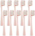 Replacement Compatible for Usmile Y1/U1/U2 Toothbrush Heads Smart Electric Tooth Clean Brush Nozzles 4/10Pcs/Set(10PinkWhiteF)