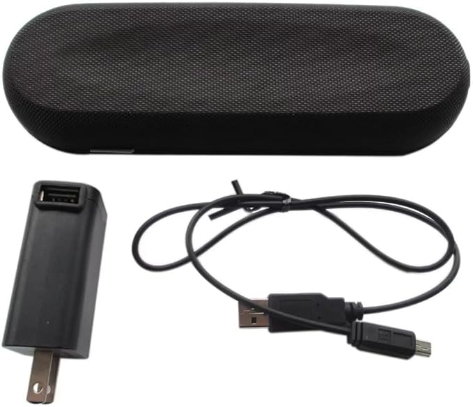 Travel Charger Case w/AC Charer+USB Cable 2023 New HX9210 HX9200 Replacement for Philips Sonicare DiamondClean HX9340 HX9350 HX9382/HX9342/HX939L Toothbrushes(Black-Green)