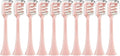 10PCS Toothbrushes Head Compatible for X3/X3U/X5(10 Pink)