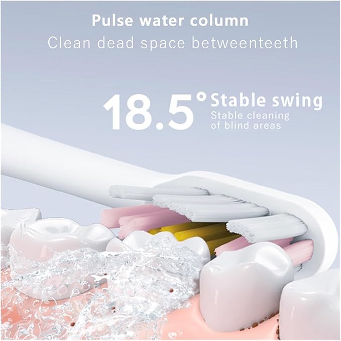 Compatible for X3 Series Replacement Toothbrush Head Refill for Electric Brush Heads V1/X3/X5/X3U/X3P(X-12pcs)