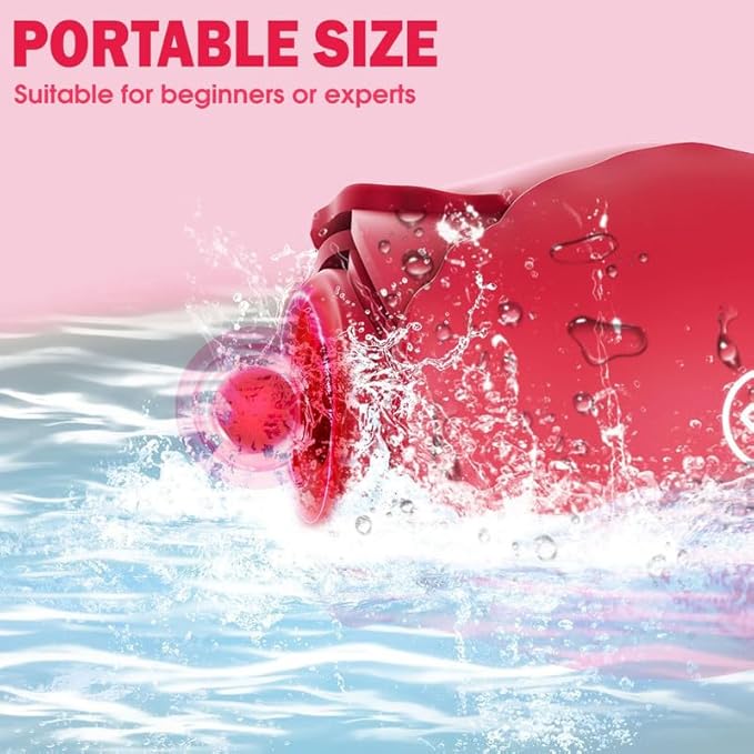 2026 Newly Portable Vibrating Massager -Clitioral Sucker Relaxes Muscles Viboators Toy 10 Modes Couples - for Body and Back Foot Silent Personal for Sports Massage Adult Tools Relaxation XJH-Red49