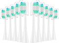 10PCS Replacement Electric Toothbrush HeadsCompatible for AquaSonic Black Series/Vibe Series Pro/Duo Pro(10pcs WT)