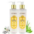 PRZX Vanilla Body Wash &amp Shower Gel for Women &amp Men 200ml (Pack of 2) | Gentle Cleansing Formula with Aloe Vera &amp Glycerin | Soap-Free Paraben-Free | Refreshing Fragrance