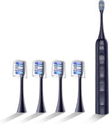 Sonic Electric Toothbrush for Adults&ampTeens - 180 Days Battery Life Seamless Button&amp48000RPM Rechargeable Tooth Brush 4 Replacement Heads for Deep Clean/Smart Timer/4 Brushing Modes/IPX8