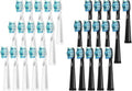 20/30 Pcs Toothbrush Heads Compatible for FW/SG 507/508/515/551/917/959(Type 1)