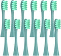 12PCS Vacuum Sealed Packed Replacement Brush HeadsCompatibility for Oclean X PRO/ Z1/ F1/ One/Air 2 /SE Soft Deep Cleaning(12pcs Green)