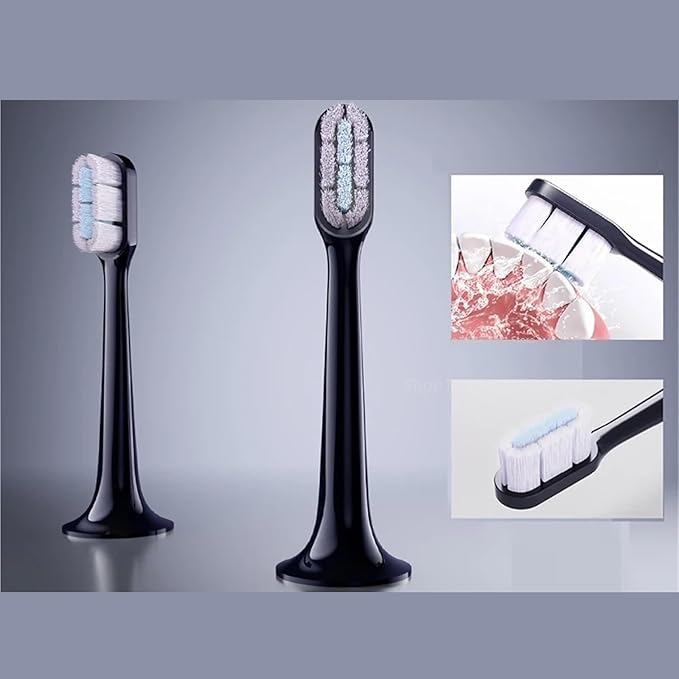 Compatible for Xiaomi Mijia 2/4/6Pcs Soft Bristles Replacement Toothbrush Heads - T700 Sonic Toothbrush Waterproof(6pcs)