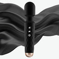 Personal Massager - 4H Max Runtime &amp Ultra-Quiet - Waterproof - 20 Modes 8 Speeds for Deep Tissue Back Massage Post-Workout Recovery and Neck Muscle Relaxation（Black）