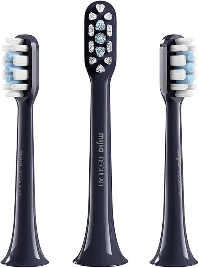 Compatible with Xiaomi Mijia T301 T302 Smart Electric Toothbrush Heads(3 pcs Blue)