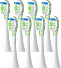 8 Pcs Replacement Brush HeadsCompatible for Philip Diamond Series HX6064 HX6930 HX6730 Electric Toothbrush Vacuum Nozzle A3(8 Green A3)