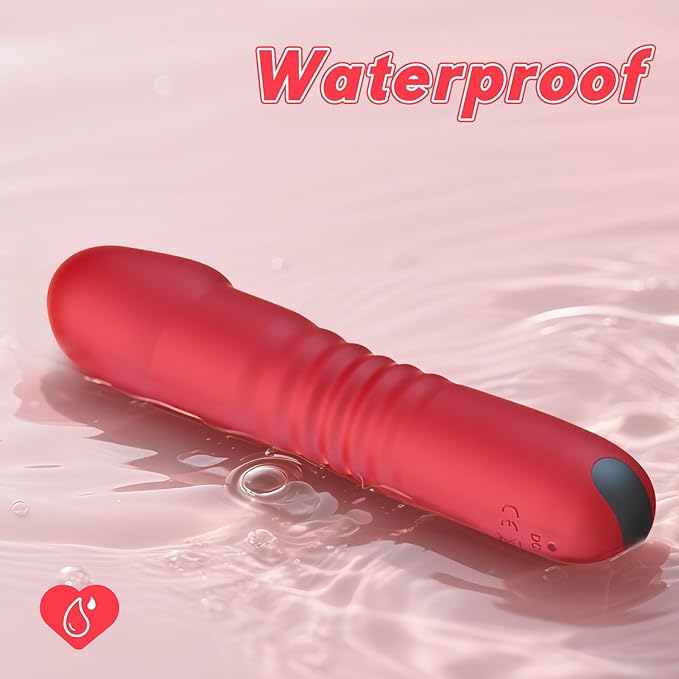 Portable Vibrating Massager -Clitioral Sucker Relaxes Muscles Viboators Toy 7 Modes Couples - for Body and Back Foot Silent Personal for Sports Massage Adult Tools Relaxation PW40q (red)