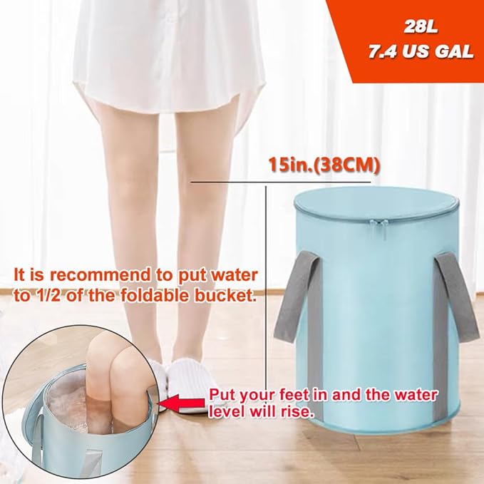 Portable Ionic Detox Foot Bath Perfect for Birthday Feet Detox Spa Ion Cleanse Chi Machine Negative Hydrogen System for Home Travelling USE with Foot Bucket 2PCS Arrays 10 Tub Liners