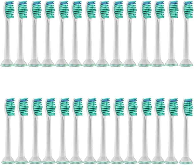8-32pcs Replacement Toothbrush Heads Compatible with Philips Sonicare Electric Brush Head 1100 2100 4100 4300(28pcs)