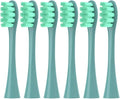 Replacement Brush Heads ForCompatible for Flow/X PRO //Z1/ Air2 Sonic Electric Toothbrush Nozzles Soft Bristle(6 LVOC)