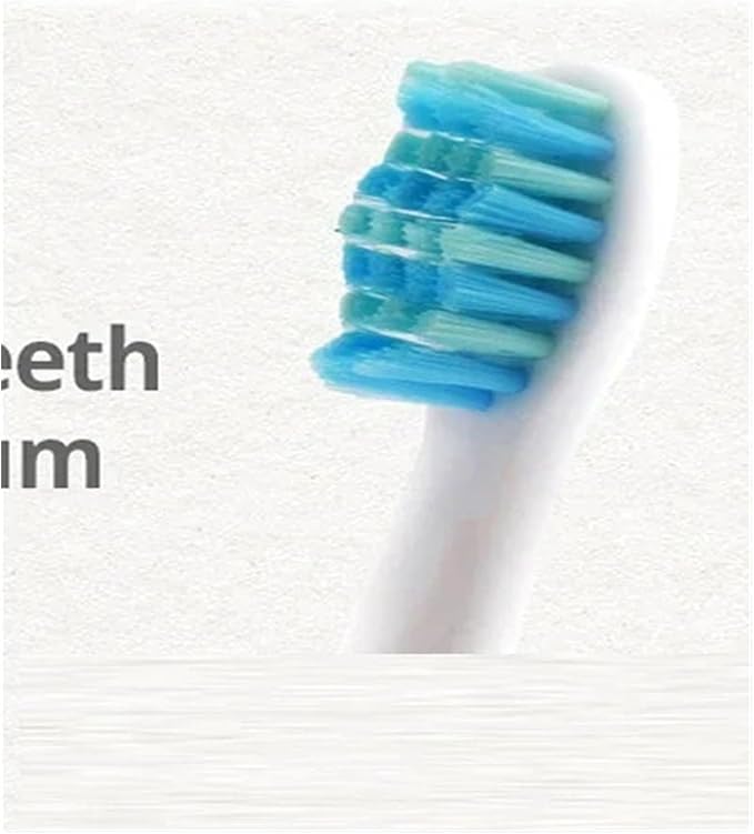 10pcs Electric Replacement Brush Heads Toothbrush  Compatible for Seago SG910 SG507 SG958 SG515 SG949 SG575(10 Black Heads)