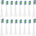 Compatible for Phili Sonic Care Toothbrush Brush Head HX3/HX6/HX9 Series HX3210/3211/6150 Replacement Heads(16pcs)