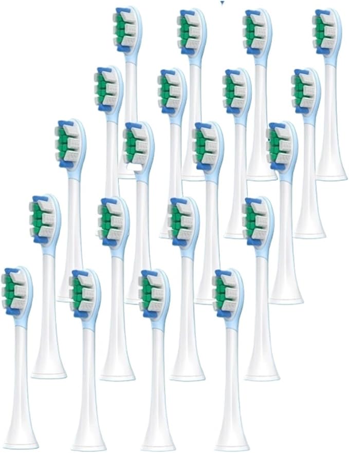 9Models Toothbrush HeadCompatible for Philips Sonicare HX3/HX6/HX9 Series Models(20pcs 904-C)