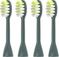 4Pack Replacement Toothbrush Heads Compatible with Ph One Soni Care Electric Head HY1100 HY1200 BH1022(Sage)