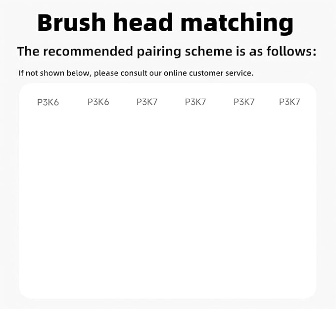 Replacement Toothbrush HeadCompatible For Oclean Children's Electric Toothbrush A1K/K3/K3PRO/P3K6/P3K7 Soft Bristles Accessory(4pcs)