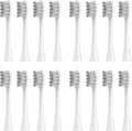 Replacement Brush Heads Compatible with Oclean Sonic X/X Pro/ Z1/ SE / F1 / One / PW01/03/05/07/09 P5 Electric Toothbrush Heads(16 Grey)
