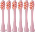 6 Pack Replacement Brush Heads for X/One/SE/XPRO/Z1/AIR Sonic Soft Bristles Waterproof &amp Vacuum Sealed(PK 6Pcs)