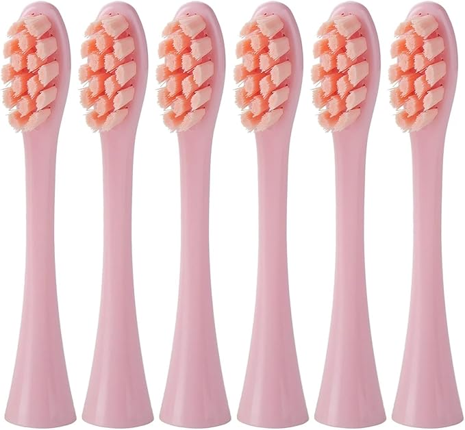 6 Pack Replacement Brush Heads for X/One/SE/XPRO/Z1/AIR Sonic Soft Bristles Waterproof &amp Vacuum Sealed(PK 6Pcs)