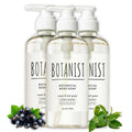 Botanist Mens Hypoallergenic Body Wash Full Body Wash by Squalane Shea Butter &amp Aloe Vera Shower Gel &amp Bath Soap from Japan Sulfate Free 16.5 Fl Oz Cassis &amp Leaf Green 3EA