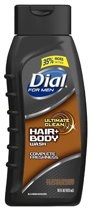 Dial Ultimate Clean Body Wash Bonus Pack for Men 16 Ounce