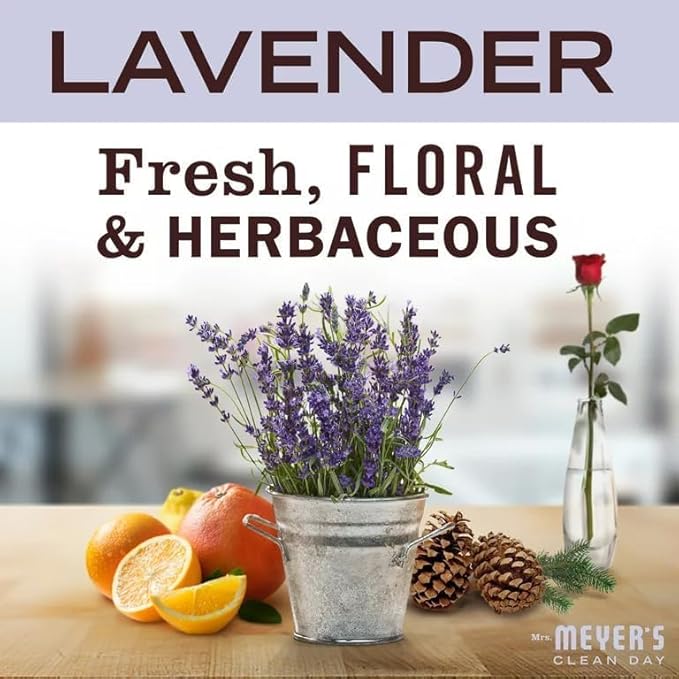 Mrs. MEYER'S Clean Day Body Wash Lavender 16 Fl Oz (Pack of 6)