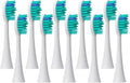 Brush Heads Adapted to HX3/HX6/HX8/HX9 Series Electric Toothbrush Head Soft(6011White)