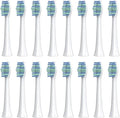 Replacement Toothbrush HeadCompatible for SOUNESS Electric SN801/ST903/ST901/ST905/ST802/SN-P1(16white Cleaning)