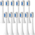 T301 T302 T501 /501CSonic Electric Toothbrush Head Soft Bristle Nozzles(T301-302-WH-12Pcs)