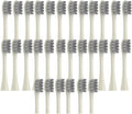 30/50PCS  Compatible for X/X PRO/ Z1/ F1/ One/Air 2 /SE Replacement Head Toothbrush Nozzles Soft(30BeigeGray)