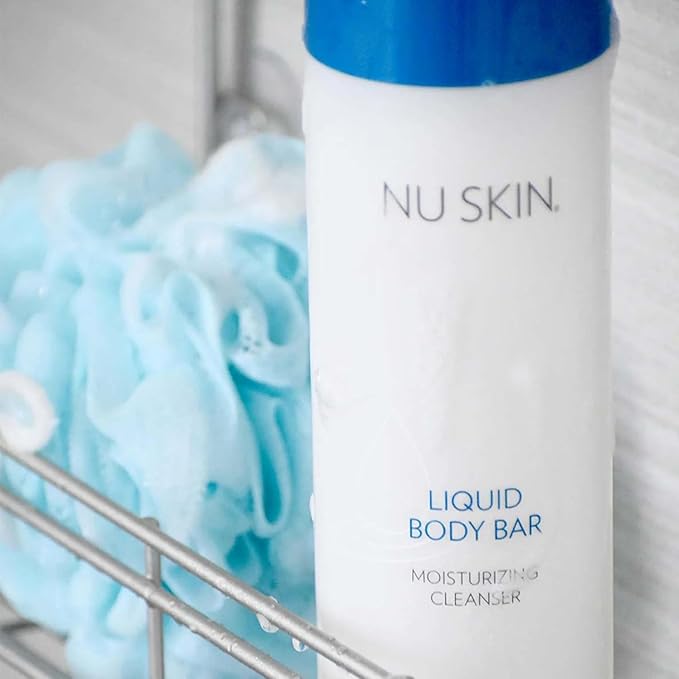 Nu Skin Liquid Body Bar | Moisturizing Cleanser for Soft Refreshed Skin | Gentle Body Wash with Light Invigorating Fragrance | 16.9 oz | 2 Pack